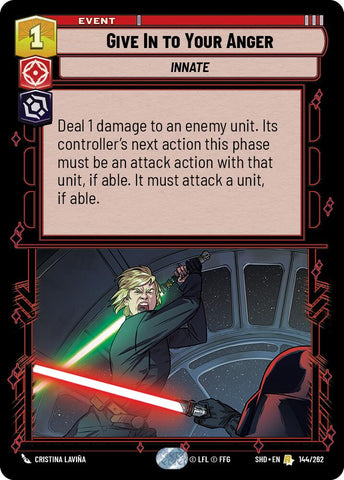Give In to Your Anger (144/262) [Shadows of the Galaxy]