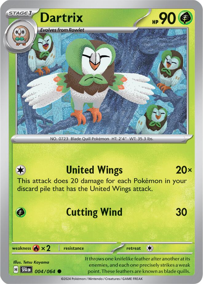 Dartrix (004/064) [Scarlet & Violet: Shrouded Fable]