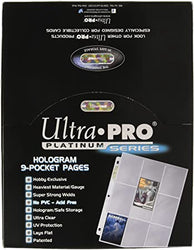 Ultra PRO Platinum Hologram Pages box of 100