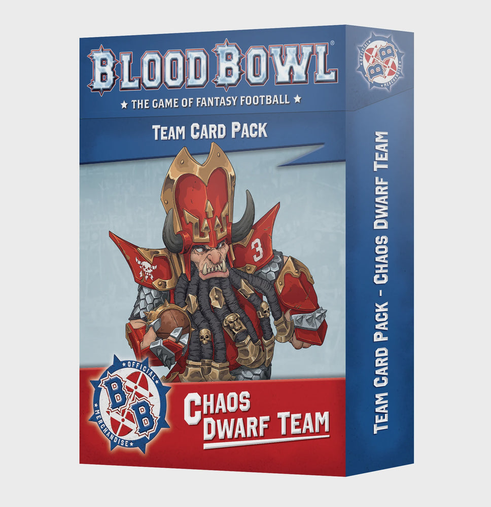 202-47 BLOOD BOWL: CHAOS DWARF CARDS