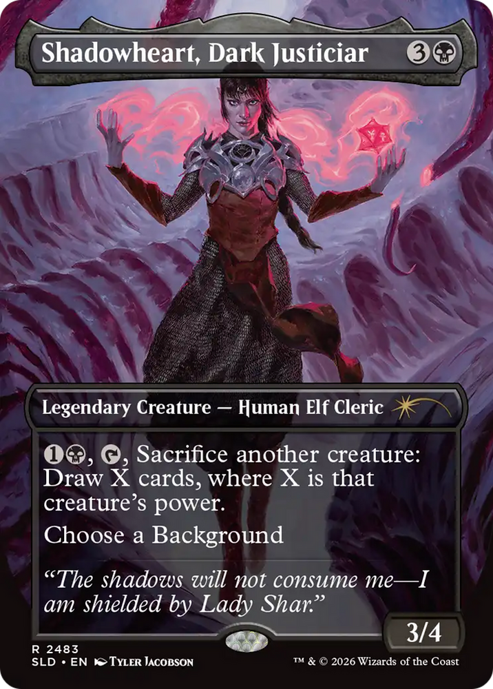 Shadowheart, Dark Justiciar [Secret Lair Drop Series]