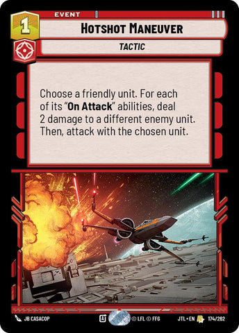 Hotshot Maneuver (174/262) [Jump to Lightspeed]