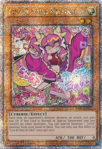 LiveTwin Ki-sikil [RA04-EN035] Quarter Century Secret Rare