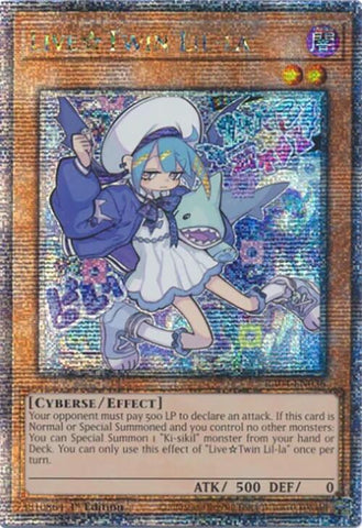 LiveTwin Lil-la [RA04-EN036] Quarter Century Secret Rare