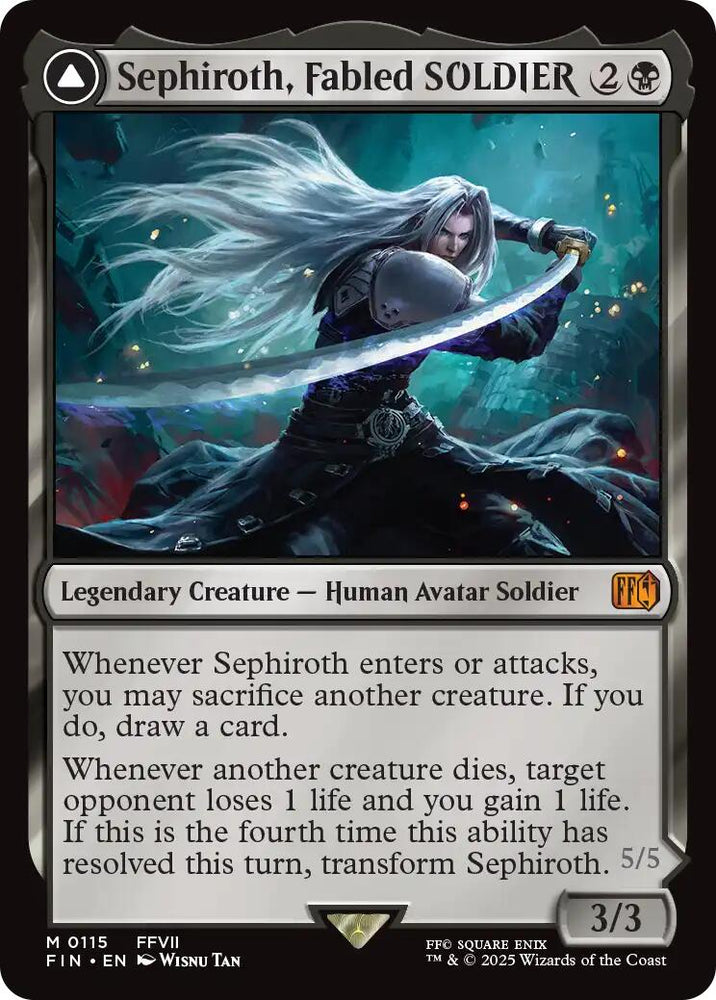 Sephiroth, Fabled SOLDIER // Sephiroth, One-Winged Angel [FINAL FANTAS