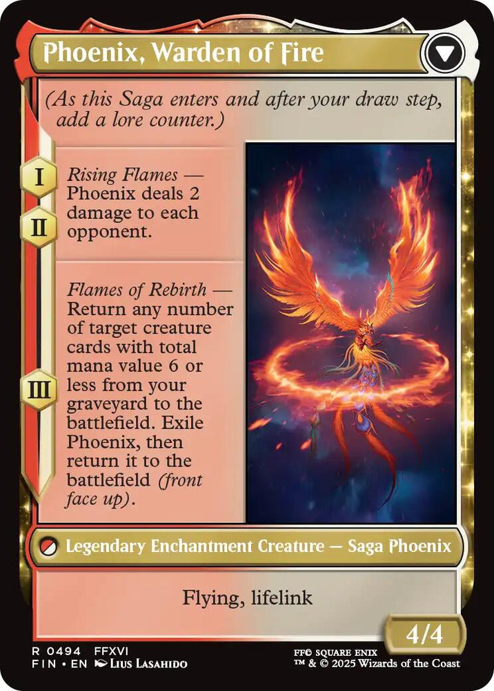 Joshua, Phoenix's Dominant (Extended Art) [FINAL FANTASY]