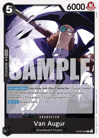 Van Augur (Reprint) [Starter Deck: Black Marshall.D.Teach]