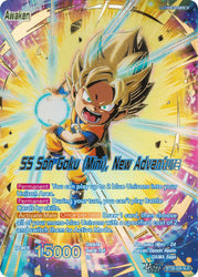 Son Goku (Mini) // SS Son Goku (Mini), New Adventure (SLR) (BT28-028) [Prismatic Clash]