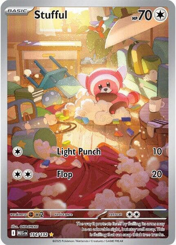 Stufful (154/132) [Mega Evolution: Base Set]
