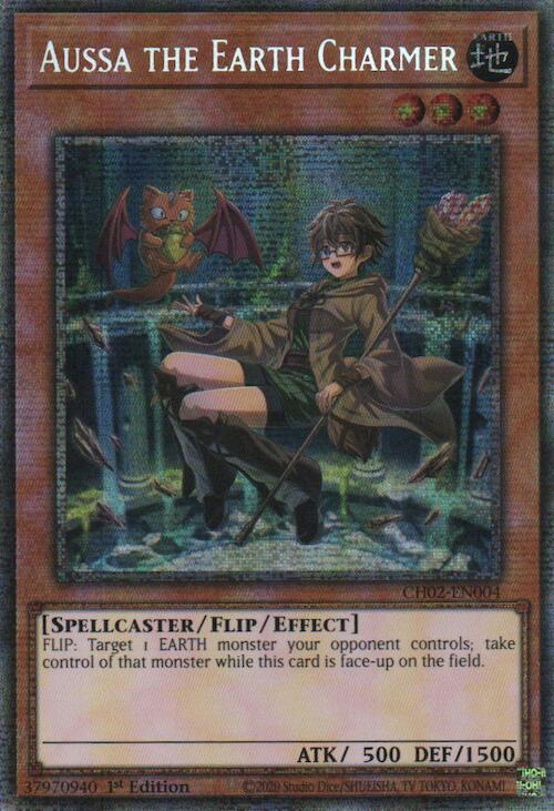 Aussa the Earth Charmer (Starlight Rare) [CH02-EN004] Starlight Rare