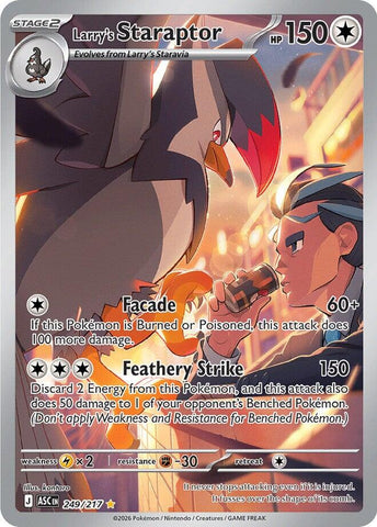 Larry's Staraptor (249/217) [Mega Evolution: Ascended Heroes]
