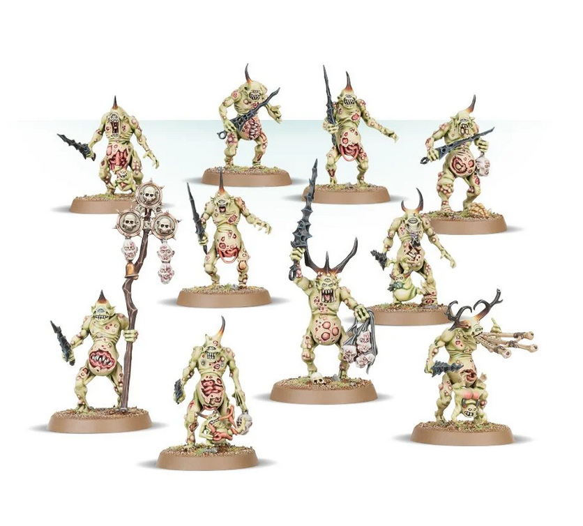 97-10 Daemons of Nurgle Plaguebearers