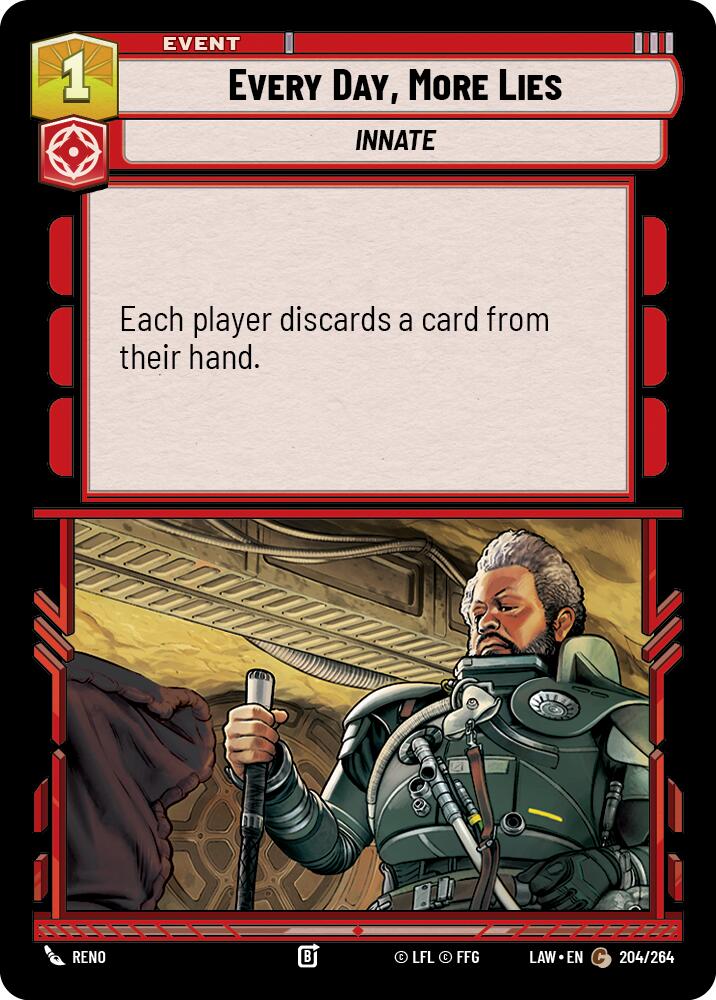 Every Day, More Lies (204/264) (204/264) [A Lawless Time]