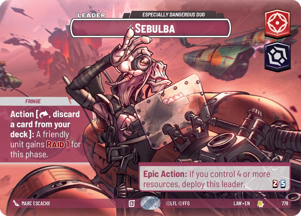 Sebulba - Especially Dangerous Dug (Showcase) (778) (778) [A Lawless Time]