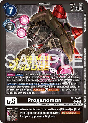 Proganomon [EX10-032] (Judge Pack 9) [Sinister Order]
