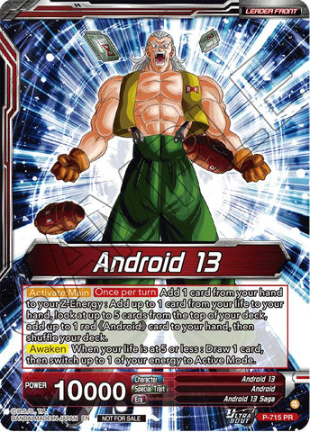 Android 13 // Fusion Android 13, Masterpiece of Hate (Gold-Stamped) (P-715) [Promotion Cards]