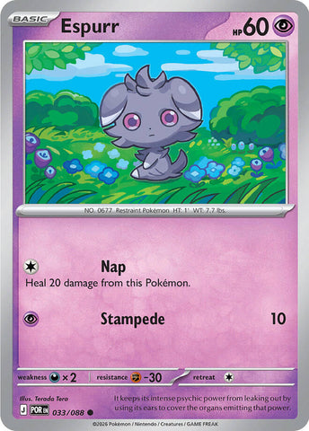 Espurr (033/088) [Mega Evolution: Perfect Order]
