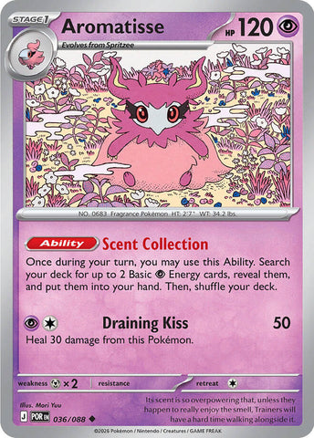 Aromatisse (036/088) [Mega Evolution: Perfect Order]