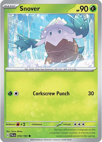 Snover (010/193) [Scarlet & Violet: Paldea Evolved]