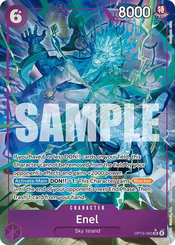 Enel (Alternate Art) [Adventure on Kami's Island]