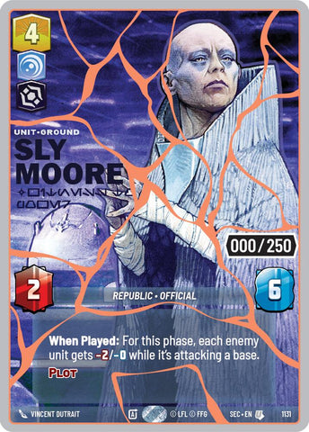 Sly Moore - Witness to Power (1131) (Serialized) (Rose Gold) (1131) [Secrets of Power]