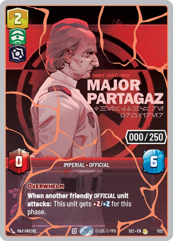 Major Partagaz - Healthcare Provider (1132) (Serialized) (Rose Gold) (1132) [Secrets of Power]