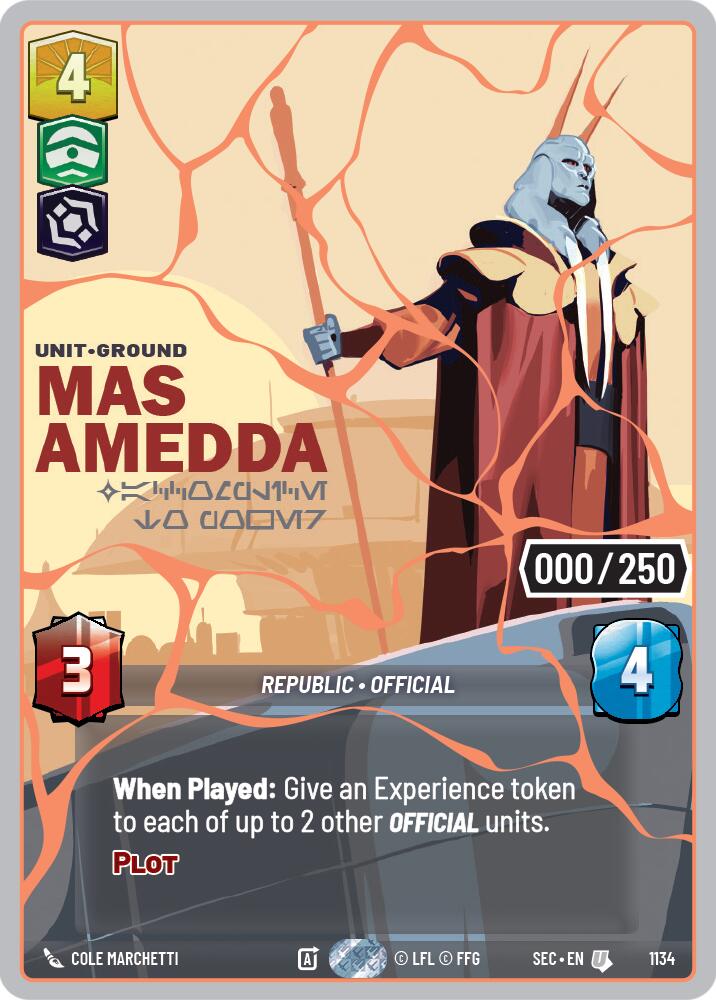 Mas Amedda - Accomplice to Power (1134) (Serialized) (Rose Gold) (1134) [Secrets of Power]