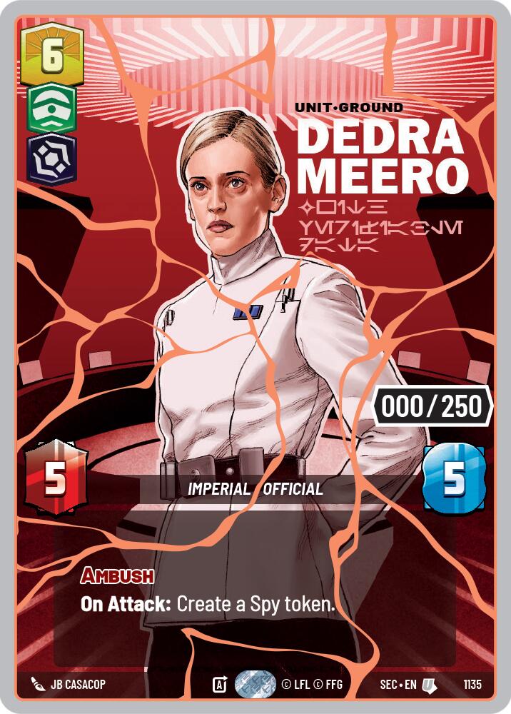 Dedra Meero - With Verifiable Data (1135) (Serialized) (Rose Gold) (1135) [Secrets of Power]