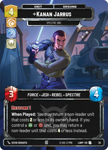 Kanan Jarrus - Spectre One (30) (Foil) (30) [A Lawless Time: Weekly Play]