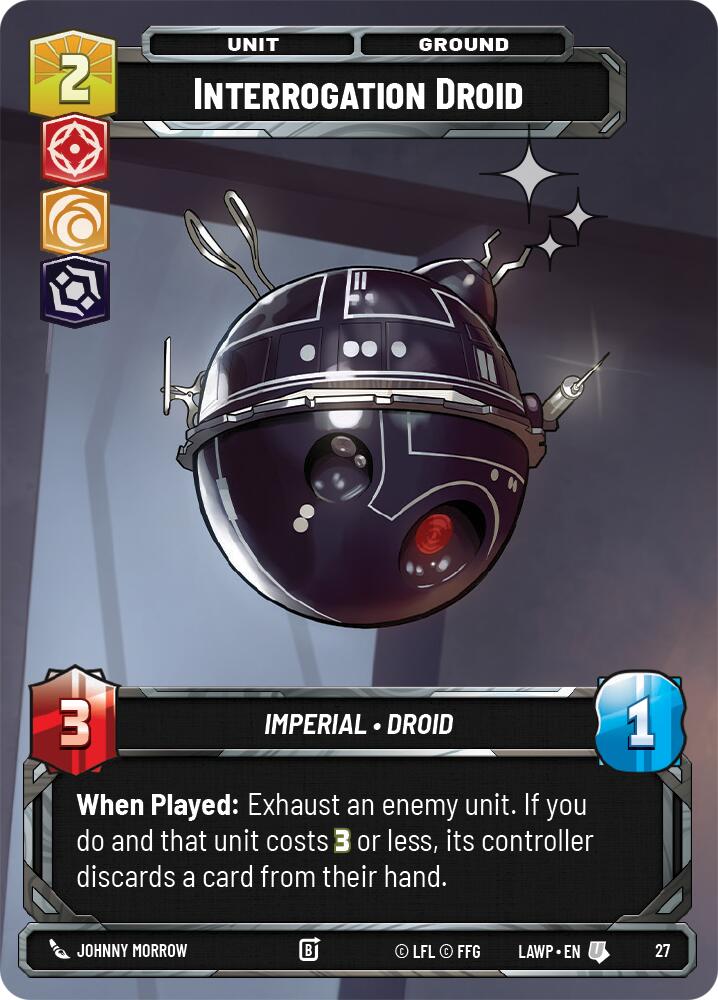 Interrogation Droid (27) (Foil) (27) [A Lawless Time: Weekly Play]