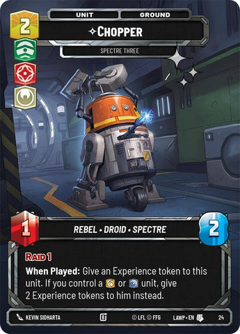 Chopper - Spectre Three (24) (Foil) (24) [A Lawless Time: Weekly Play]