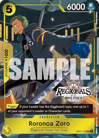 Roronoa Zoro (Regional Participation Pack 2026 Vol.1) [One Piece Promotion Cards]