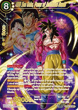 SS4 Son Goku, Power of Awakened Bonds (SPR) (BT30-133) [Three Glorious Fighters]