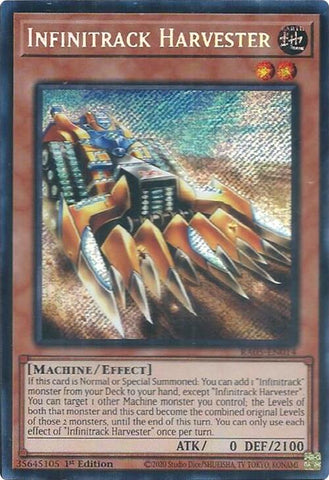 Infinitrack Harvester (Secret Rare) [RA05-EN014] Secret Rare