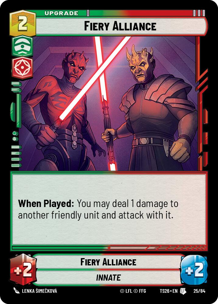 Fiery Alliance (25/84) (25/84) [Twin Suns]