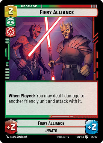 Fiery Alliance (25/84) (25/84) [Twin Suns]