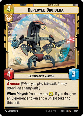 Deployed Droideka (77/84) (77/84) [Twin Suns]