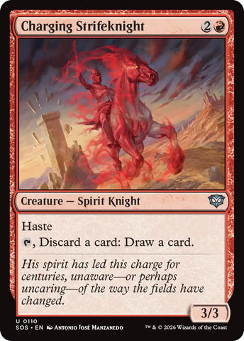Charging Strikeknight [Secrets of Strixhaven]
