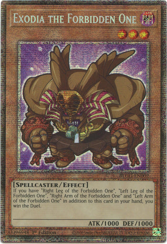 Exodia the Forbidden One (Starlight Rare) [BLGG-EN002] Starlight Rare