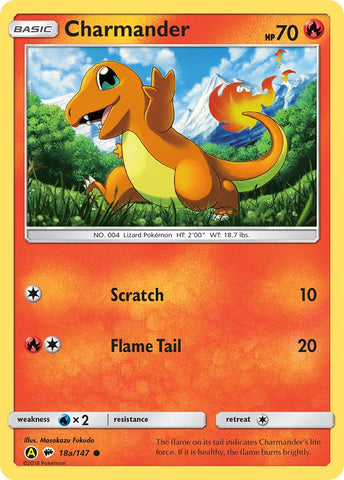 Charmander (18a/147) [Alternate Art Promos]