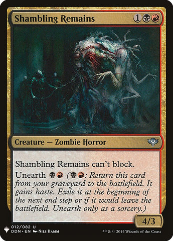 Shambling Remains [Mystery Booster]