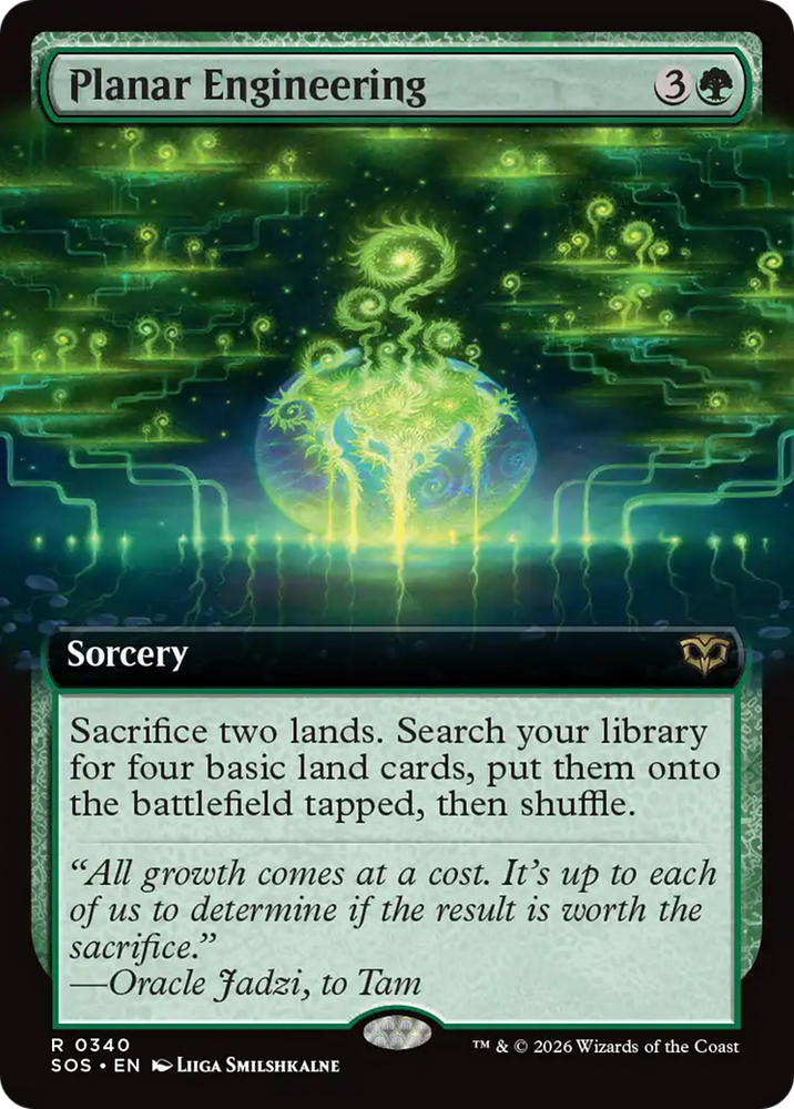 Planar Engineering (Extended Art) [Secrets of Strixhaven]