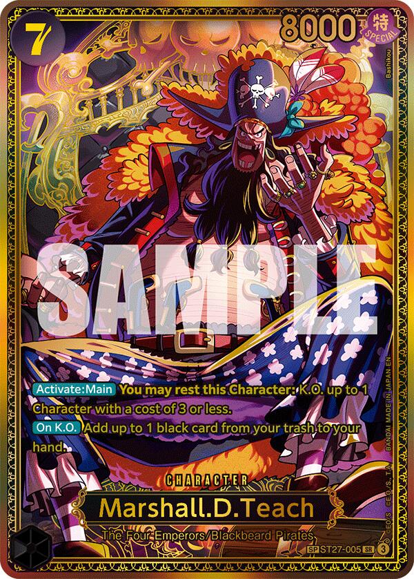 Marshall.D.Teach (SP) [The World's Strongest Warriors]