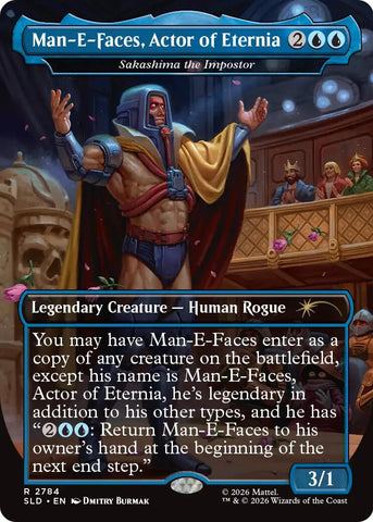 Man-E-Faces, Actor of Eternia - Sakashima the Impostor [Secret Lair Drop Series]