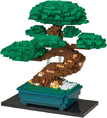 NanoBlock (NB-039) - Model - Bonsai Pine Deluxe Edition