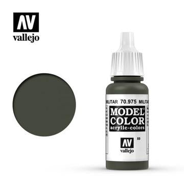 Vallejo Model Color: #096 - Military Green - 18 ml Matt Acrylic Paint