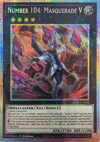 Number 104: Masquerade V (Starlight Rare) [BETB-EN042] Starlight Rare