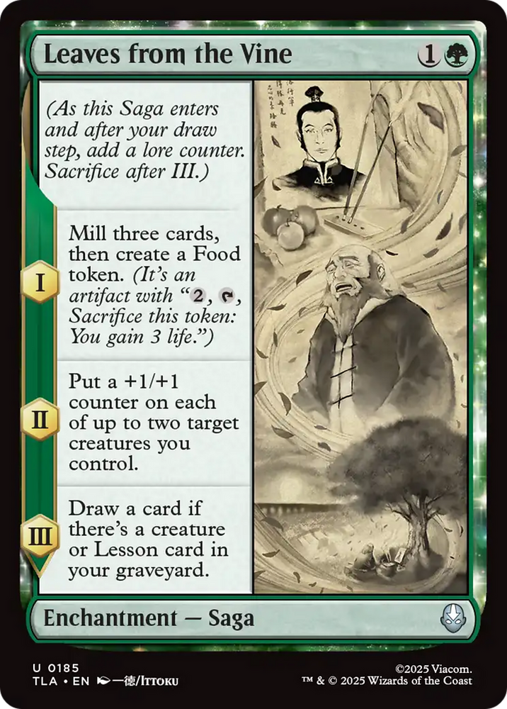 Leaves from the Vine [Avatar: The Last Airbender]