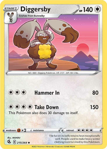 Diggersby (215/264) [Sword & Shield: Fusion Strike]