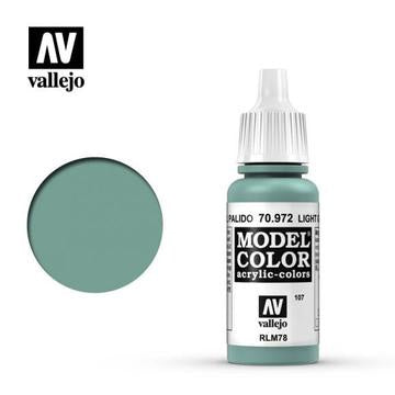 Vallejo Model Color: #170 - Light Green Blue - 18 ml Matt Acrylic Paint